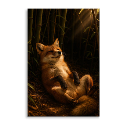 Entspannter Fuchs