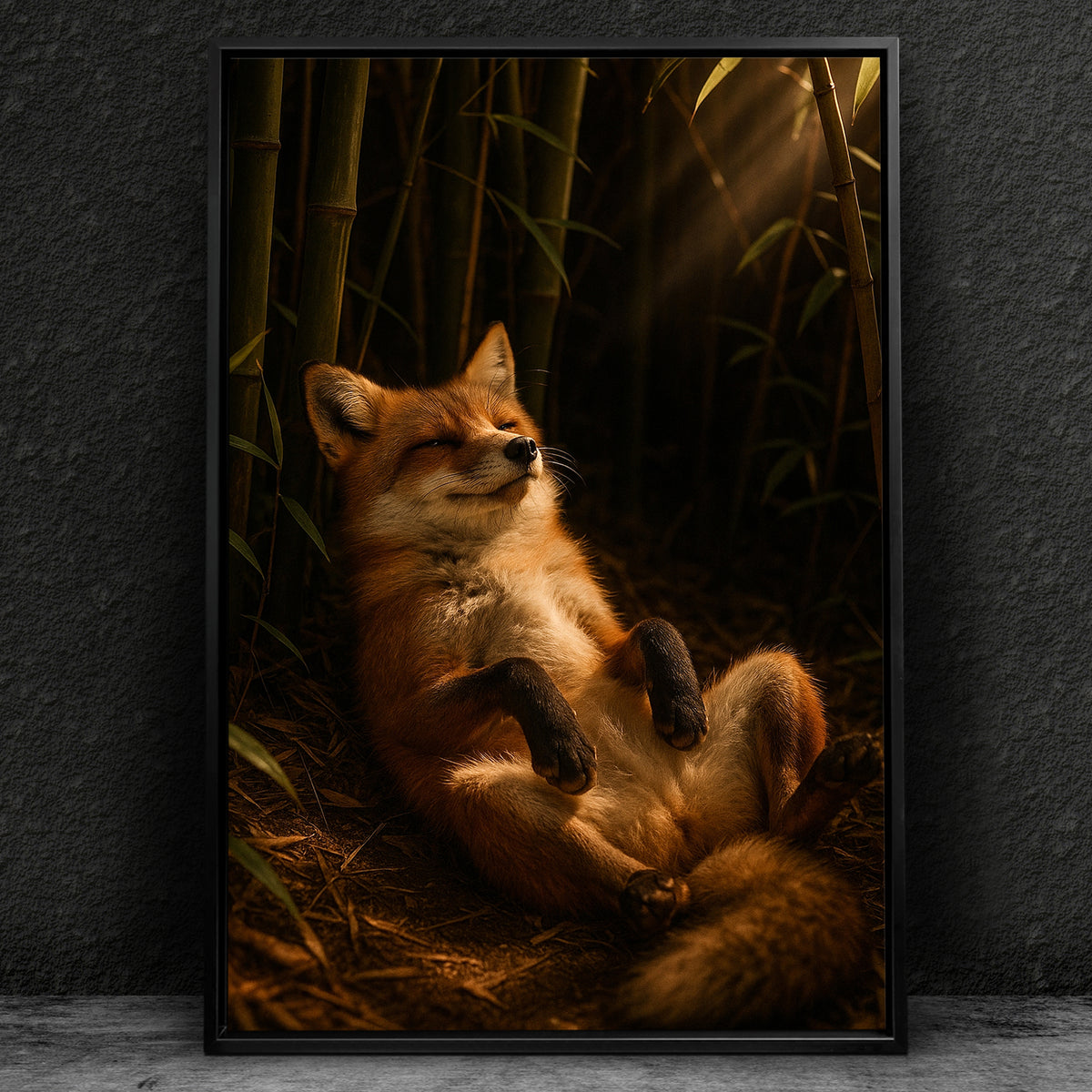 Entspannter Fuchs