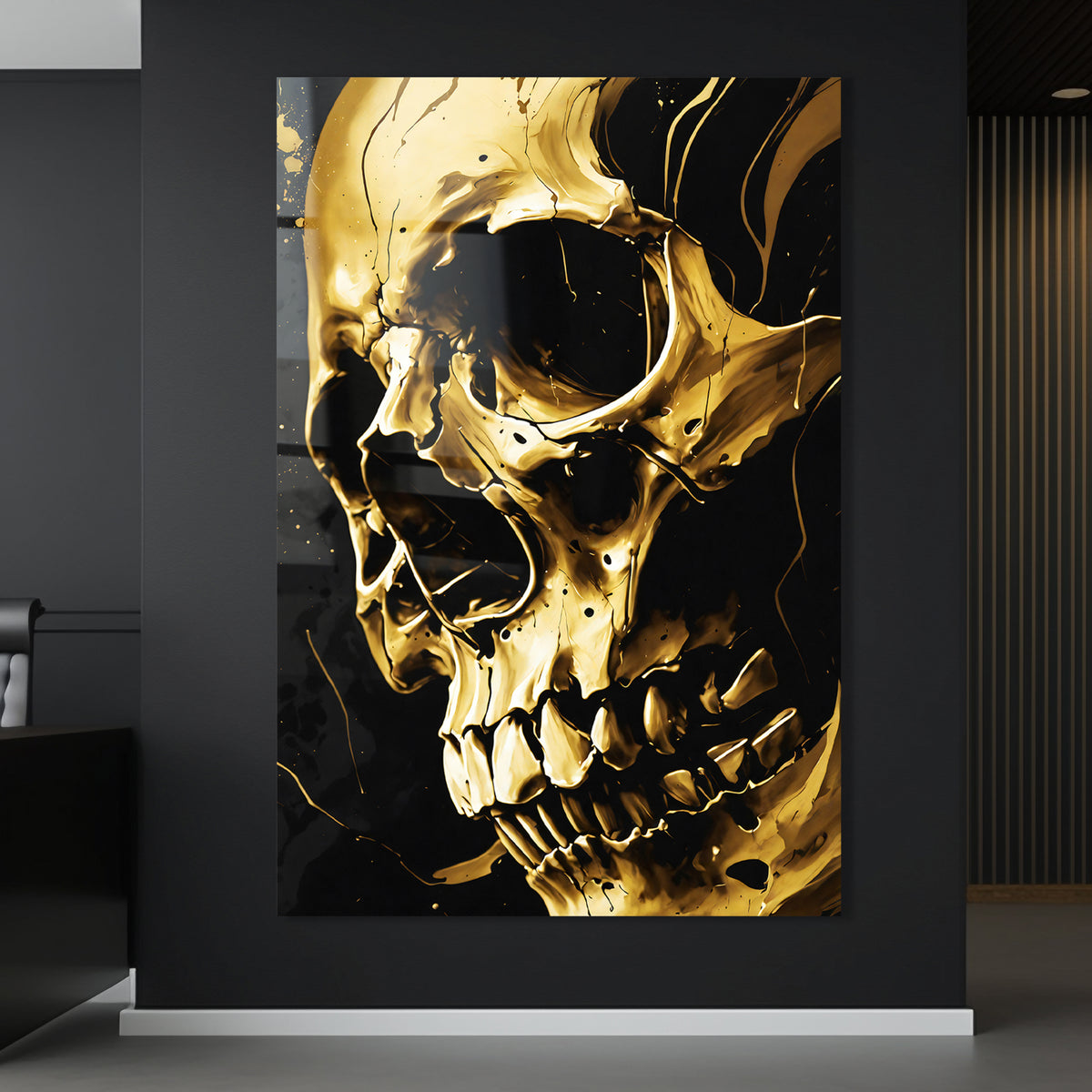 Goldener Schädel Nr4