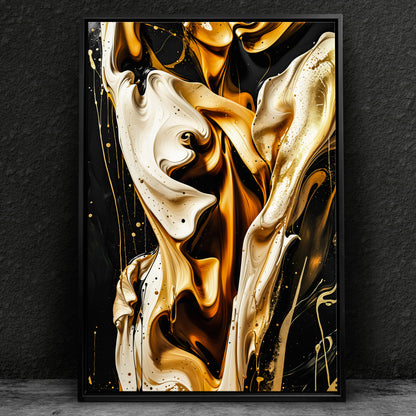 Schwarz und Gold Liebespaar Nr2