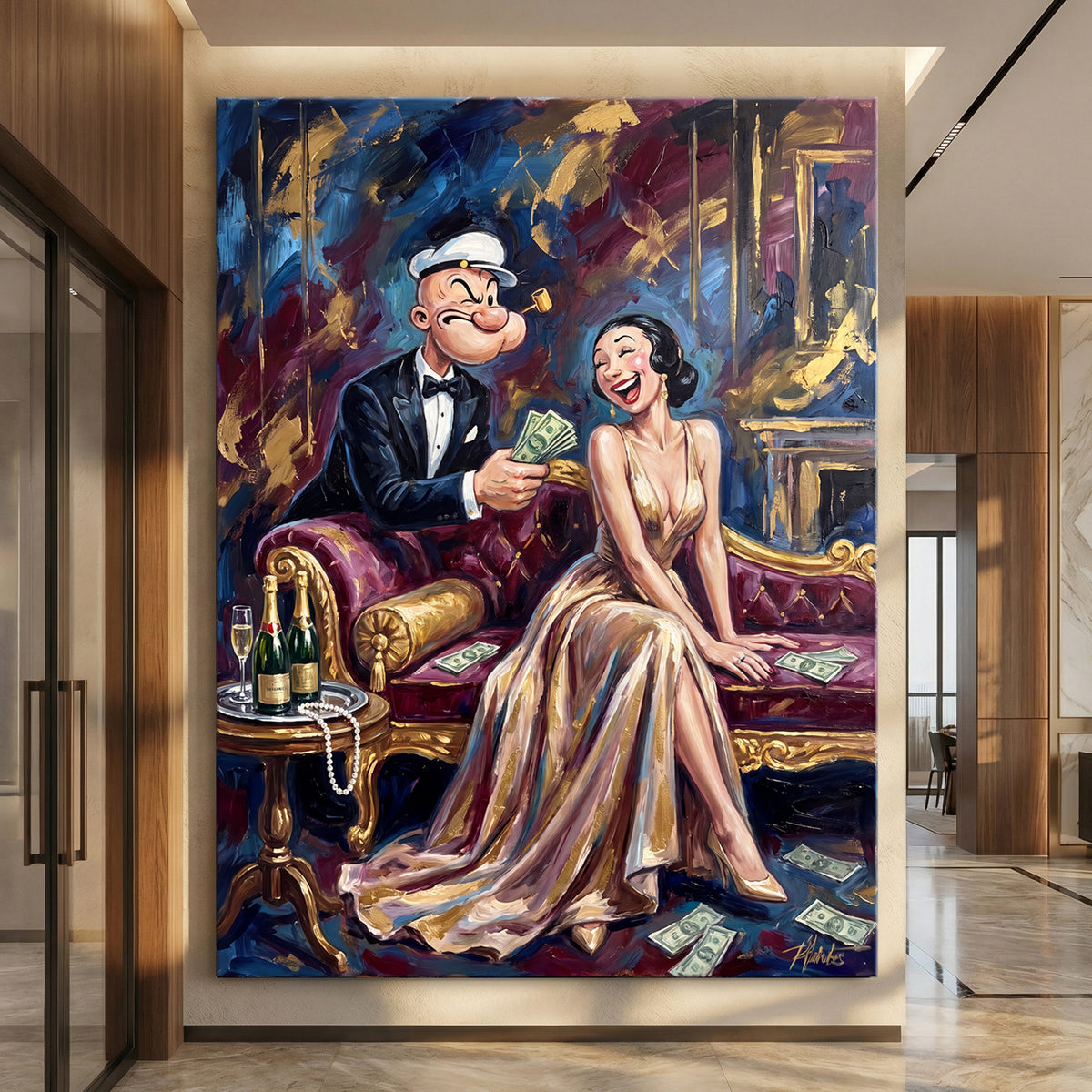 Popeye in Love