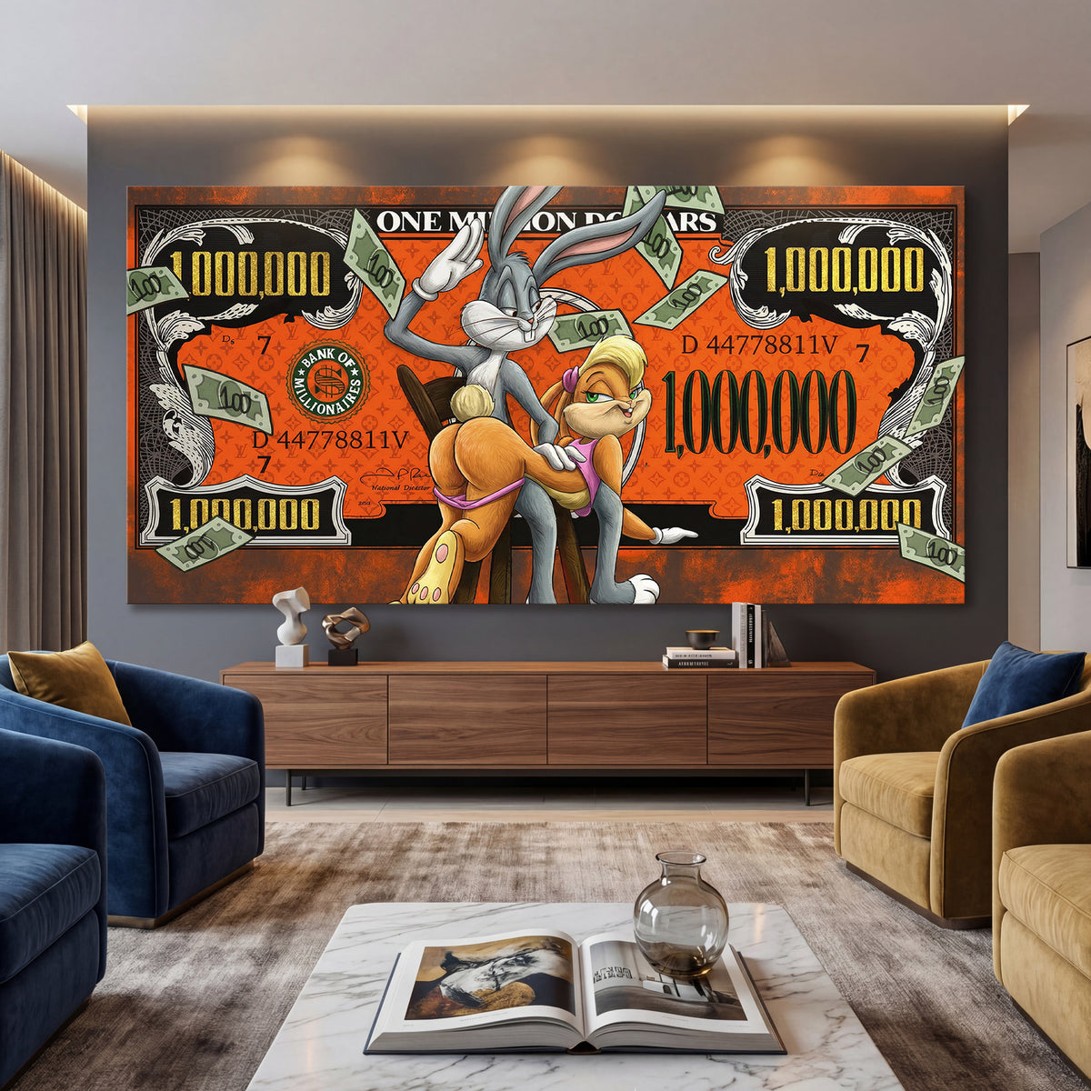 Bugs und Lola Bunny 1M